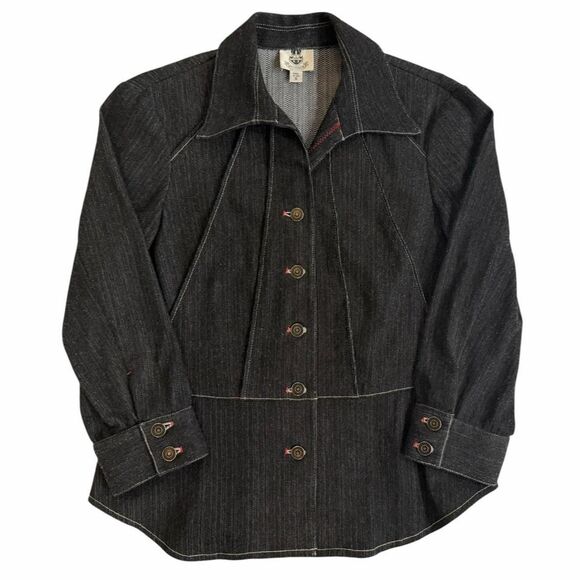 holt-renfrew Jackets & Blazers - Renfrew Black Denim Jacket